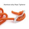 Tent Tarp Accessories 4m Windropes Aluminum 18 cm Tarp pegs - 图片 5